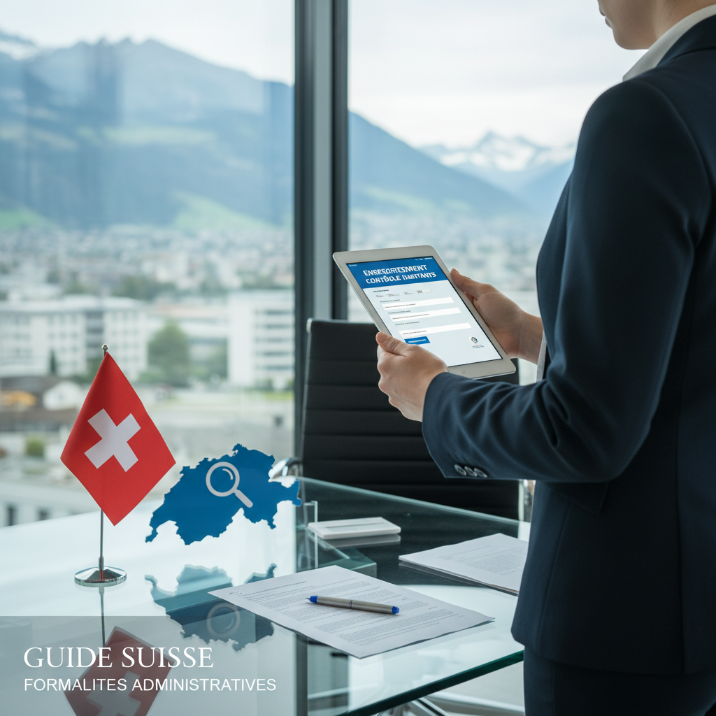 Main avec stylo signant des documents officiels sur un bureau