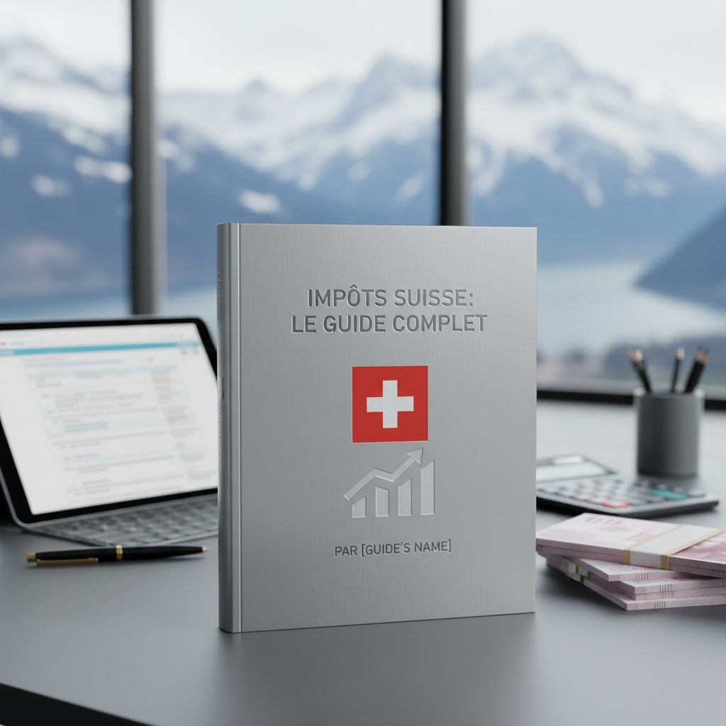 Formulaires fiscaux et documents organisés sur un bureau avec stylo